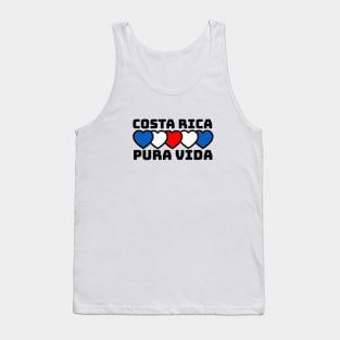 Pura Vida Hearts: Celebrate Costa Rica Tank Top